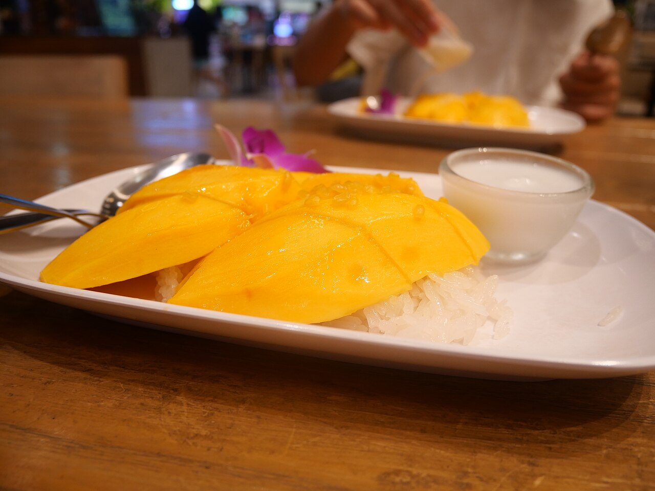 Mango sticky rice