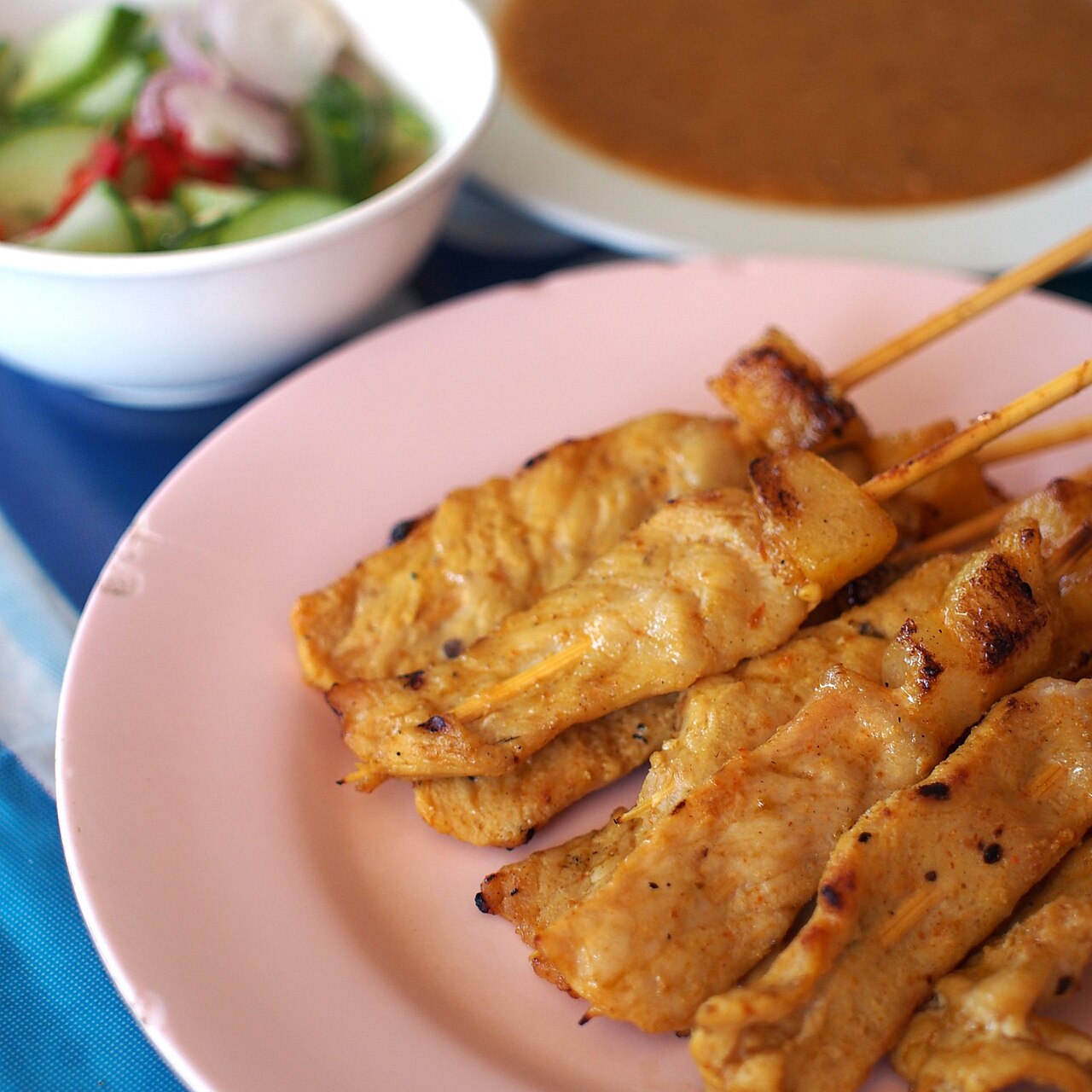 Pork satay